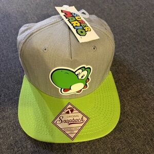 Nintendo Gray and Green Official Headwear